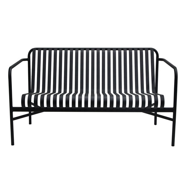 Abra 53.35'' Metal Outdoor Sofa AllModern